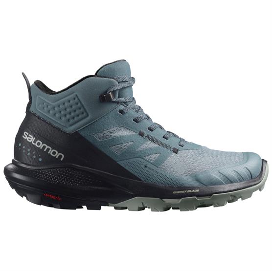 Salomon Outpulse Mid Gtx Womens  Stormy Weather   Black