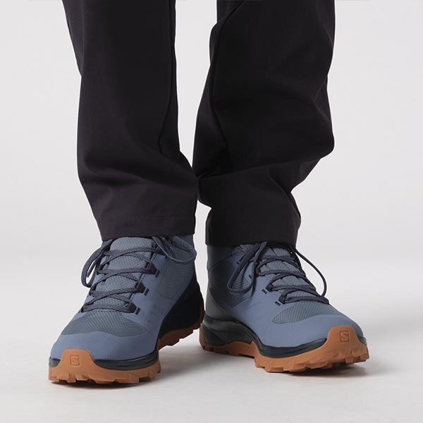 Salomon Outsnap Cs WP Vinterstøvle - Bering Sea Tilbud!