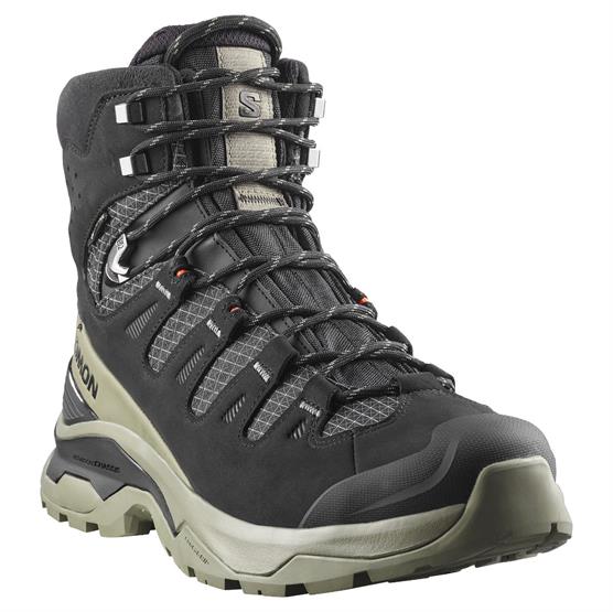 Salomon Quest   Gtx Mens  Black   Deep Lichen Green