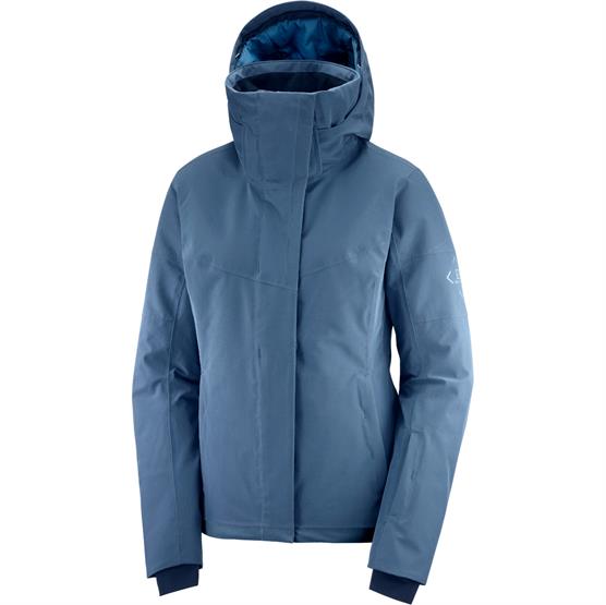 Salomon Speed Vinterjakke til Dame - Mørk Denim