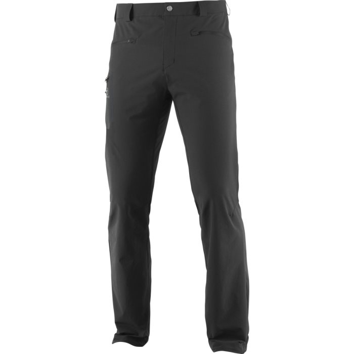Salomon Wayfarer Stretch Bukser til Mænd - Sorte Outdoor Bukser