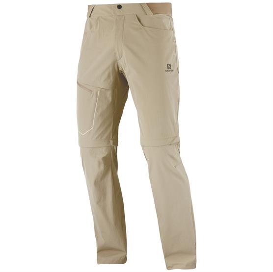 Salomon Wayfarer Zip Off Pants Mens  Roasted Cashew