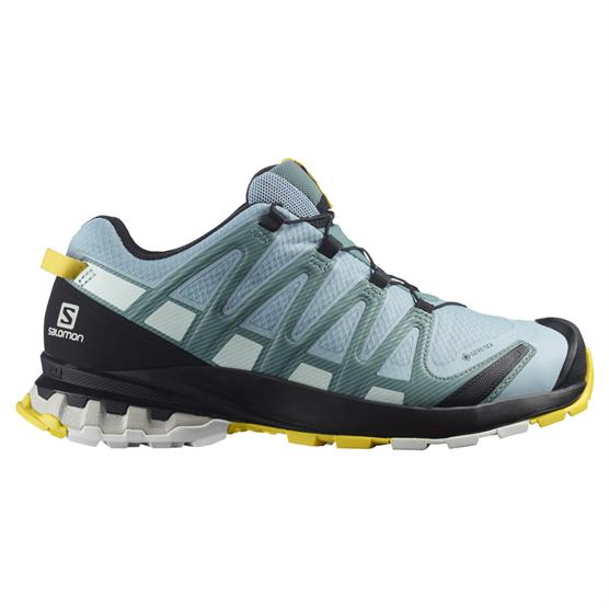 Salomon Xa Pro  D V  Gtx Womens  Zen Blue   Golden Kiwi