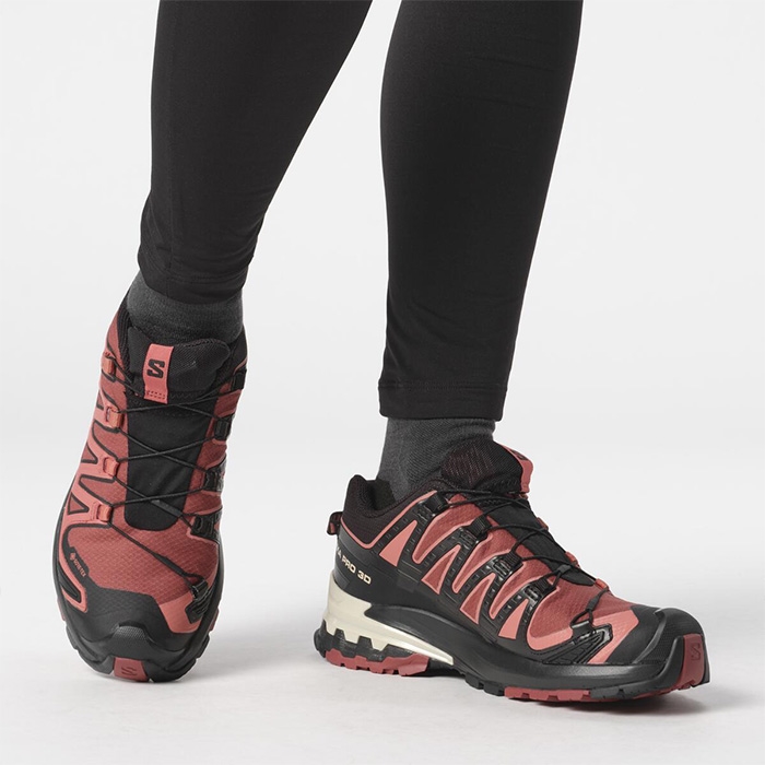 Salomon Xa Pro 3D V9 GTX Vandresko til Damer – Orange/Sort