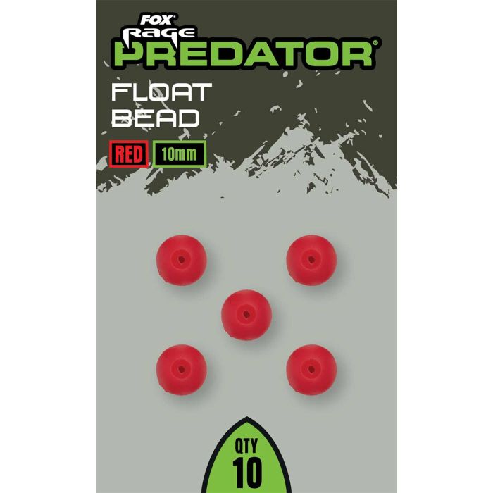 Fox Rage Predator Red Float Bead  Mm