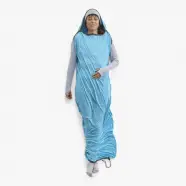 Sea To Summit Breeze Sleeping Bag Liner   Mummy W  Drawcord   S Blue Atoll   Lagenpose