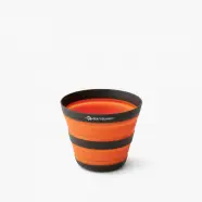Sea To Summit Frontier Ul Collapsible Cup   Orange Puffin S Bill Orange   Krus