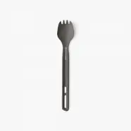 Sea To Summit Frontier Ul Long Handle Spork Aluminium Hard Anodised Grey   Bestik