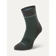 Sealskinz Morston Solo Qd  Ankle Sock   Olive Grey Marl Cream   Str  Xl   Strømper