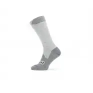 Sealskinz Wp All Weather Mid Sock   Grey Grey Marl   Str  Xl   Strømper