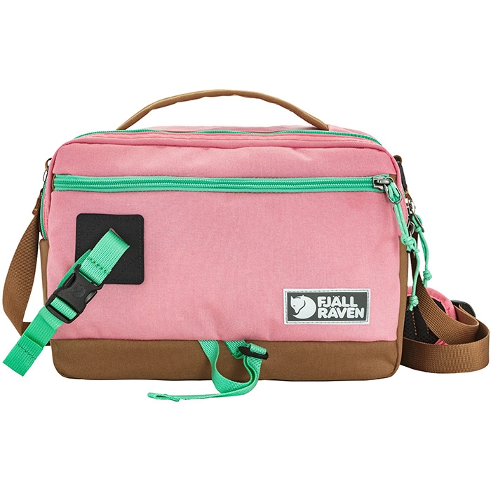 Fj? Llr? Ven Vardag Shoulder Bag  Poppy Pink   Khaki Dust   Skuldertasker