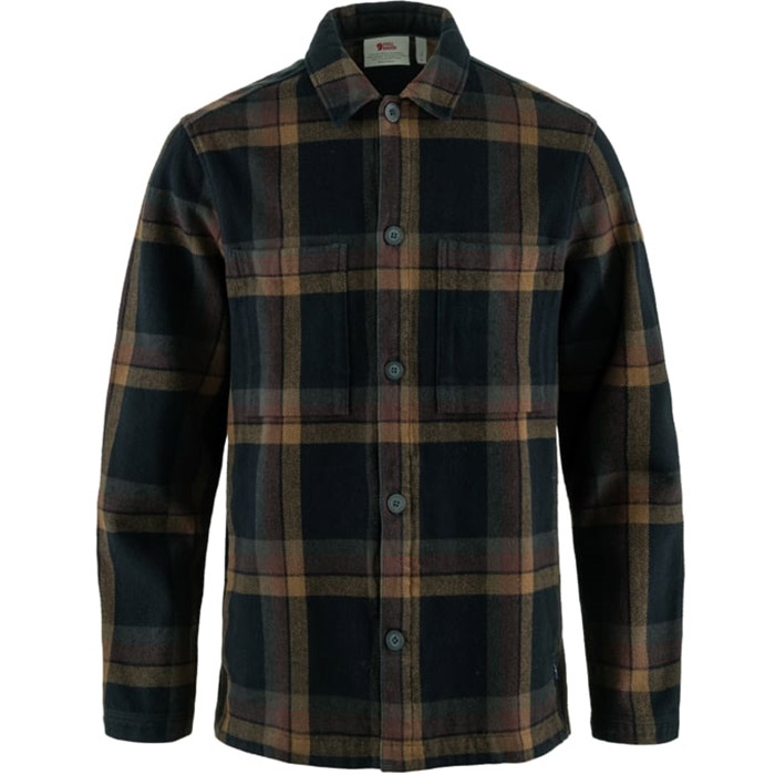 Fjällräven Ven Singi Grå Overshirt - Mørkeblå Tilbud!