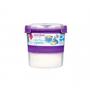 Sistema  Ml Lunch Stack To Go Purple   Madkasse