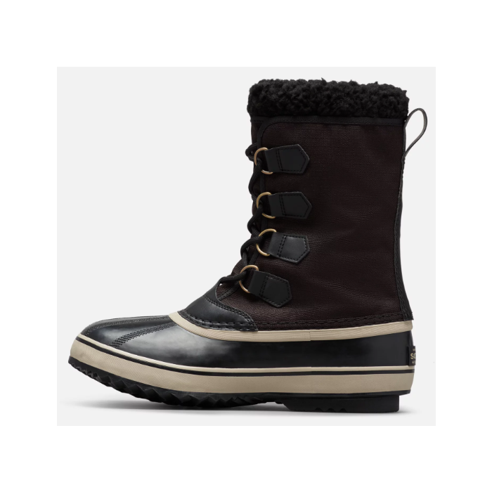 Sorel 1964 Pac Nylon WP Black - Kvalitets Vinterstøvle