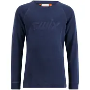 Swix Racex Merino Long Sleeve Jr   Dark Navy   Str      Bluse