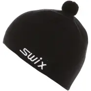Swix Tradition Hat W Flag   Black   Str      Hue