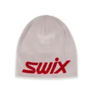 Swix Wool Logo Beanie   Snow White   Str      Hue
