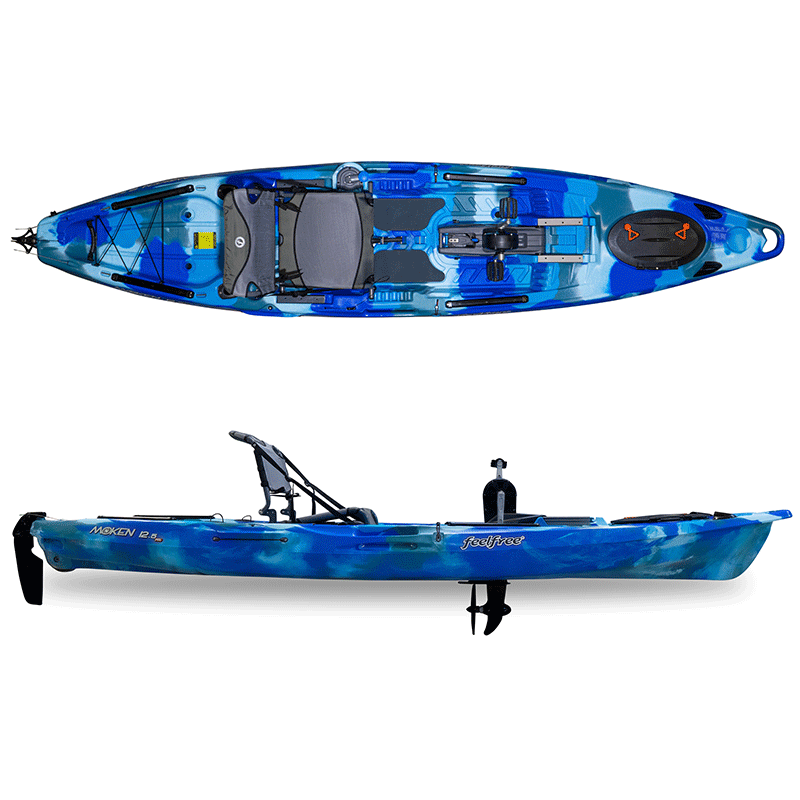 Moken 12.5 PDL Ocean Camo - Fiskekajak på tilbud!