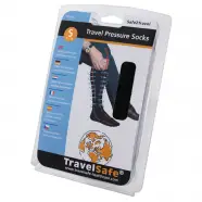 Travelsafe Pressure Socks  Black    Black   Str  S    Strømper