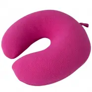 Travelsafe Travel Pillow Fleece Spandex   Pink   Str  Stk    Pude