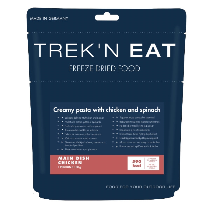 Trek N Eat Flødenudler M Kylling   Kcal    Mad