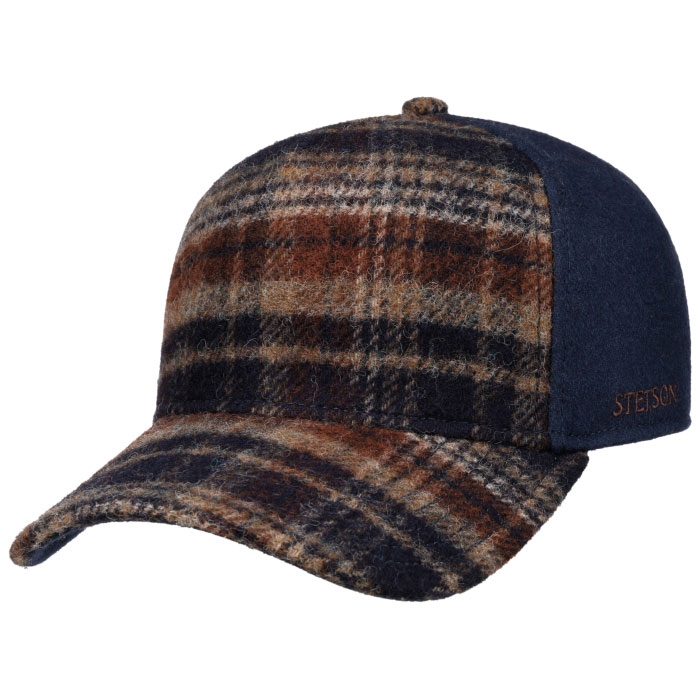 Stetson Trucker Cap i Uld - Mørkeblå Kasket til Eventyr
