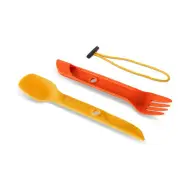 Uco Switch Spork Utensil Set  Retro Sunrise   Bestik