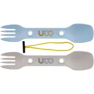 Uco Utility Spork  Pk With Cord Stone   Bestik