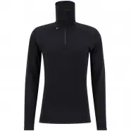 Ulvang Comfort   Turtle Neck W Zip Ms   Black Black   Str  M   Undertrøje