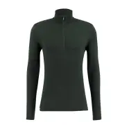 Ulvang Hero Half Zip Baselayer Mens   Beetle Green   Str  L   Undertrøje