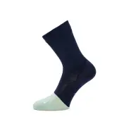 Ulvang Hero Thin Crew Sock   Navy Blue Granite Green   Str      Sokker
