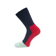Ulvang Hero Warm Crew Sock   Navy Blue Chili Red Granite Green   Str      Sokker