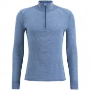 Ulvang Rav   Turtle Neck W Zip Ms Fw    Indian Teal Smoke Blue   Str  Xl   Undertrøje