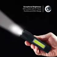 Uniross Rechargeable Pocket Light     Lumen   Lommelygte
