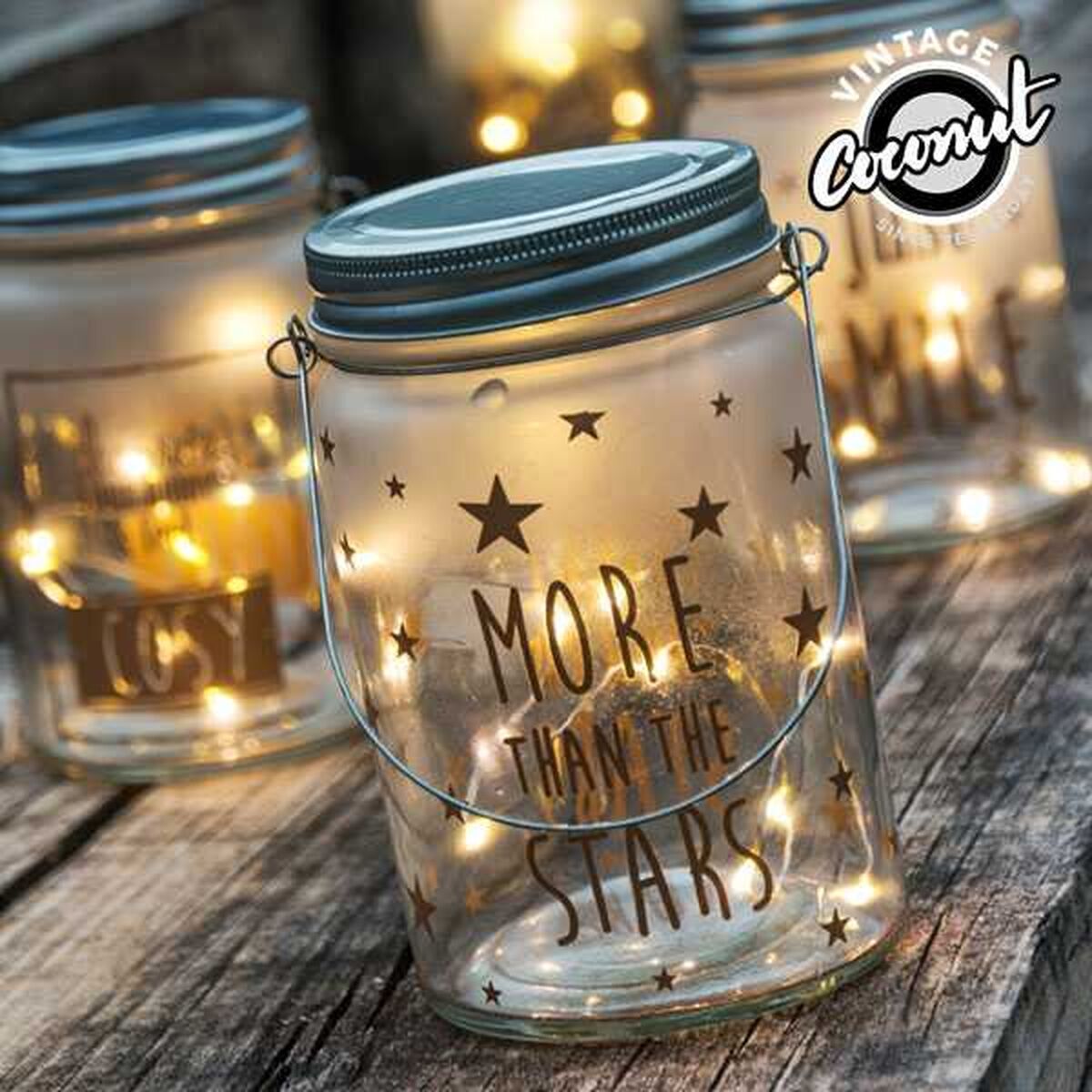Flaske Led Vintage Coconut