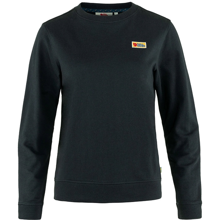 Fjällräven Vardag Sweater til kvinder - Sort trøje på tilbud