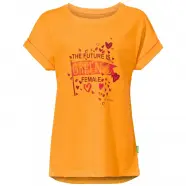 Vaude V Kids Tammar T Shirt Iv Girls   Rock Melone   Str      T Shirt