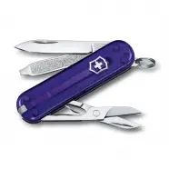 Victorinox Classic Sd Transparent Colors Persian Indigo   Multitool