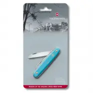 Victorinox Floral Knife Light Blue With Straight Blade   Mm   Kniv