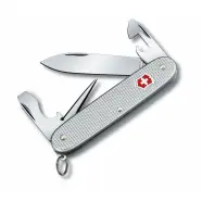 Victorinox Pioneer Pocket Tool  Ribbed Alox  Silver    Multitool