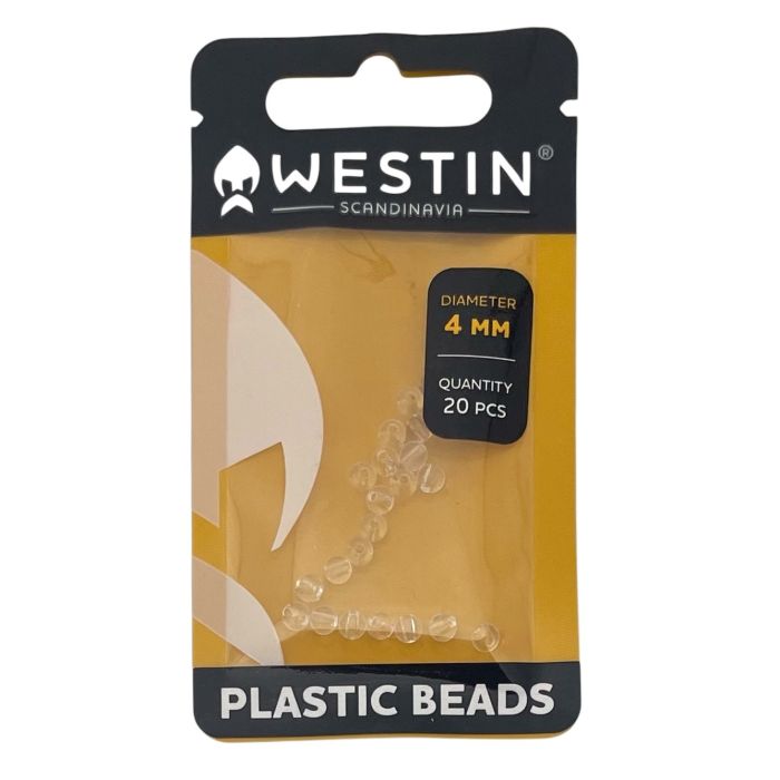 Westin Plastic Beads  Mm Transperant