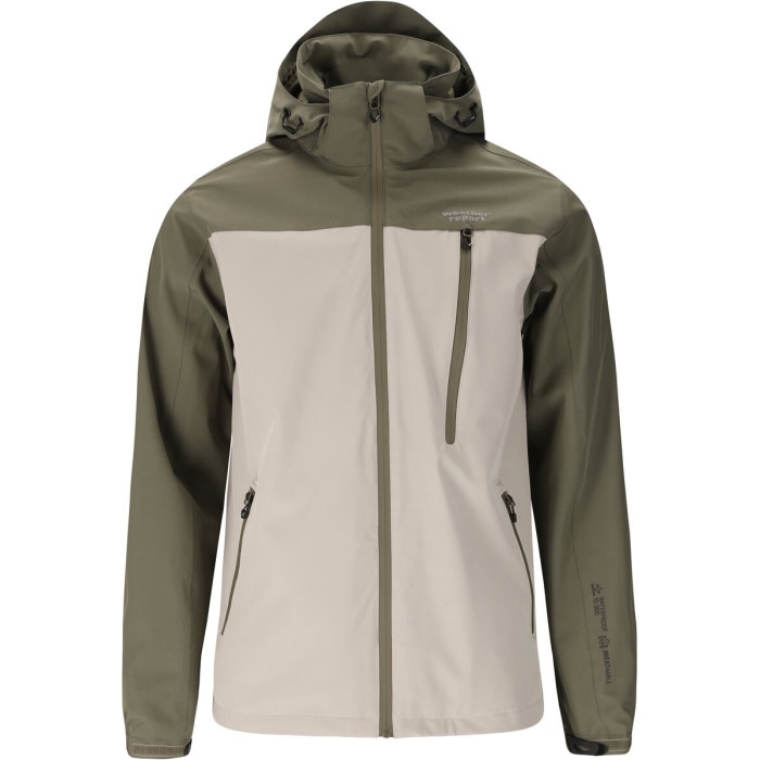 Weather Report Delton M Awg Jacket Herre   Mænd  Mm Tea Leaf Xl   Regntøj  Poncho