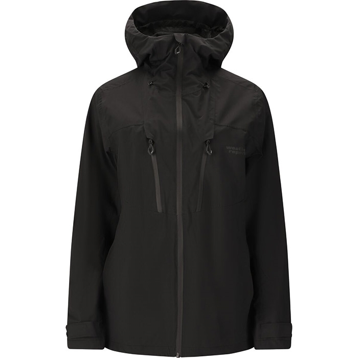 Weather Report Harbour Regnjakke – Sort Poncho til Damer