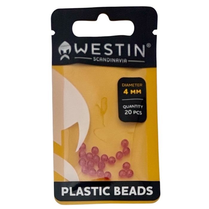 Westin Plastic Beads  Mm Red