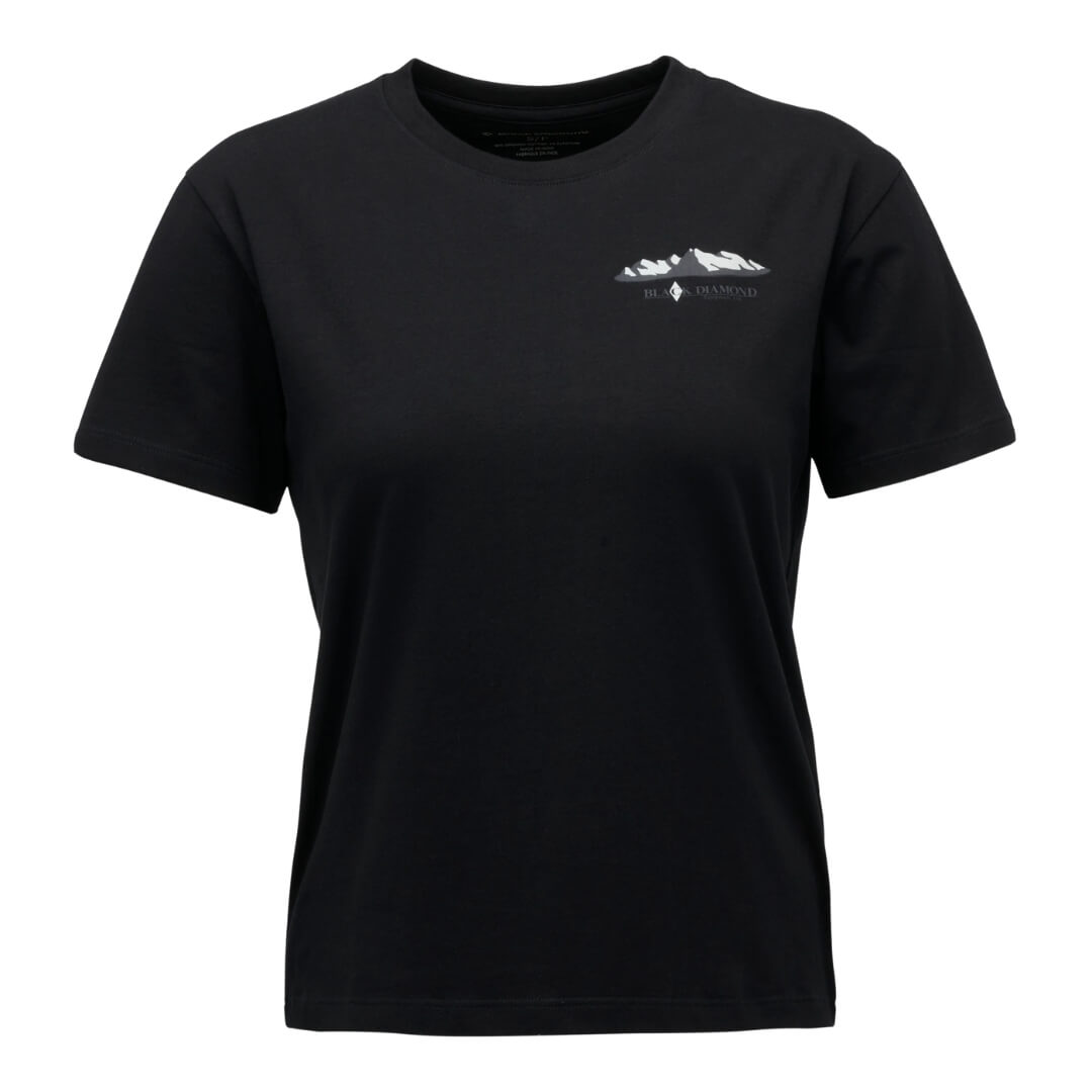 T Shirt Dame   Black Diamond Mountainscape Short Sleeve Tee