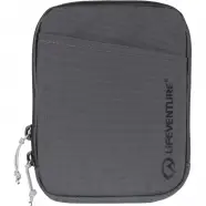 Lifeventure Rfid Travel Neck Pouch  Recycled  Grey   Taske
