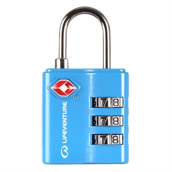 Lifeventure Tsa Combination Lock Blue