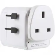 Lifeventure Usb Uk World Travel Adaptor   Adaptor