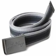 Lundhags Buckle Belt   Charcoal   Str  S M   Bælte