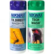 Nikwax Twinpack Tech Wash Tx Direct   Neutral   Str   X  Ml   Imprægnering